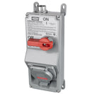 HUBBELL CANADA ULC HBLMITL Twist-Lock® Mechanical Interlocked Switched Enclosure 30 A 1 NO, 1 NC