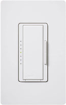 Lutron Maestro LED Dimmer with Switch for Dimmable LED/Halogen/Incandescent Bulbs, Single-Pole or 3-Way, White