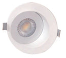 Votatec 4" 8W Multi-Directional LED Round Floating Gimbal Potlight 3CCT 3000K/4000K/5000K(changeable), White