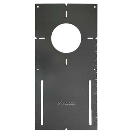 Votatec 4 Inch Galvanized Pot Light Mounting Plate