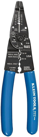 Klein Tools 1010 Multi-Purpose Long Nose Wire Cutter, Crimper, Stripper & Bolt Cutter – 8-Inch Electrician’s Tool 74404-4