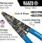 Klein Tools 1010 Multi-Purpose Long Nose Wire Cutter, Crimper, Stripper & Bolt Cutter – 8-Inch Electrician’s Tool 74404-4