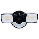 SATCO 65-998 LED Security Light with Nightlight PIR Sensor Black