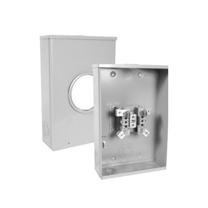 Hydel E400RO | 4 Jaw Meter Socket | 200A | 600V | Isolated Capable | Combination OH/UG