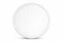 Ecotek 12 inch round LED slim surface mount fixture white front view model LP-MR-300