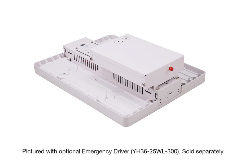 CSC LED LHB04-220W-3P-3CCT-UD-WH White Linear High Bay Wattage and CCT Selectable