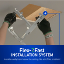 Système d’installation rapide Flex-Z Fast du Panasonic WhisperFit DC FV-0511VF1