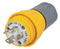 HUBBELL HBL24W47A Twist-Lock®, Watertight® Locking Male Plug 15 A, 125 V, Standard, Non-Shrouded, Watertight