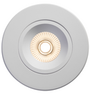 Liteline LUNA RA4-12RG-90WH 4" Round Regressed Gimbal LED Recessed Light – White