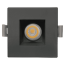 Votatec VO-SP2W8-120-D-5WAY/BK 2 Inch Square Black Baffle Regressed Downlight 8W 5CCT 120V
