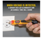 Klein Tools NCVT1XT Non-Contact Voltage Tester, 70 to 1000V AC – Rugged & Waterproof Volt Pen with Visual and Audible Alerts – 69383-0