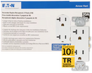 Eaton TR1307W white NEMA 5-20R decorator outlet 10-Pack