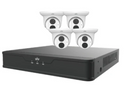 Uniview UNV EKDL-S31P4T44T1 4-Channel 4MP PoE NVR Kit with Person/Vehicle Detection