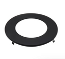 Votatec 4 Inch Black Pot Light Trim Ring