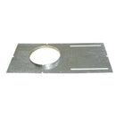 Votatec 4 Inch Galvanized Pot Light Mounting Plate with Lip