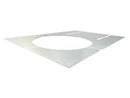 Votatec 6 Inch Galvanized Pot Light Mounting Plate
