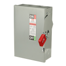 ABB TH3361 30A NEMA 1 fusible safety switch angled front right view