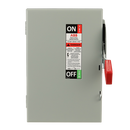 ABB TH3361 30A 600V fusible safety switch closed front view