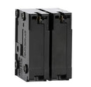 Eaton BR260 60A double-pole Type BR circuit breaker rear terminal view