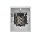 Eaton CBRPL112 125A 12-space 24-circuit main lug subpanel interior view