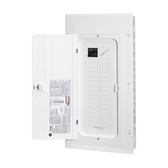 Eaton CBRPL130 125A 30-space 60-circuit main lug loadcentre open front view