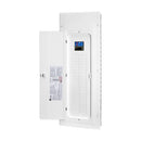 Eaton CBRPM240 200A 40-circuit main breaker loadcentre open angled view