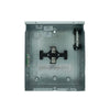 Eaton CCPL104 125A 4/8-circuit main lug subpanel interior front view