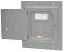Eaton CCPL108 125A 8-space 16-circuit main lug subpanel open front view