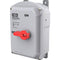 HUBBELL HBLDS100 NM SLOPED DISC, 100A UNFUSED, 4X Industrial Grade, Motor Disconnect Switch, Unfused, 3 Pole, 100A 600V AC, Screw Terminals, IP69k, NEMA Type 4X, 12 Non-Metallic Sloped Top Enclosure