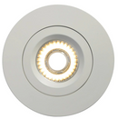 Liteline RA4-12G-30K-90WH 3000K warm white LUNA recessed lighting installed in a modern condo bedroom