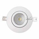 Votatec VO-GRP4W10-120-D-5WY white 4 inch gimbal round slim LED pot light 10W 5CCT