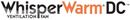 Panasonic WhisperWarm DC ventilation fan logo for FV-0511VHL1