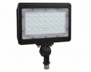 SATCO 65-539R1 LED large flood light 50W 5000K bronze finish with knuckle mount for commercial outdoor security and area lighting applications