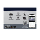 SATCO 65-926 STARFISH app features with remote access night vision two-way talk and secure connection