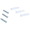 SATCO 65-926 mounting screws and wall anchors for outdoor security camera installation