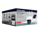 SATCO 65-926 STARFISH smart wireless outdoor pan and tilt camera retail box angled view