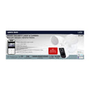 SATCO 65-930 smart security light with camera retail packaging front view