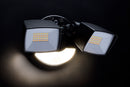 SATCO 65-998 LED security flood light illuminated bottom with integrated motion sensor