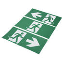SATCO 67-510 interchangeable Running Man exit sign directional faceplate inserts
