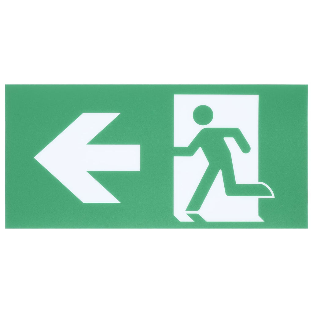 Old Led Running Light Sign SATCO 67-510 Running Man LED Exit Sign with Emergency Lights | 120-347V ...