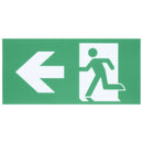SATCO 67-512 Running Man Exit Sign Left Arrow Direction Faceplate Insert