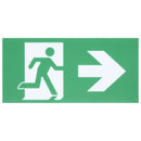 SATCO 67-512 Running Man Exit Sign Right Arrow Direction Faceplate Insert