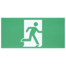 SATCO 67-512 Running Man Exit Sign Green Faceplate Legend Insert