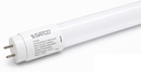 SATCO S11656 25W 4FT T5 LED tube light, 5CCT selectable, Type B ballast bypass, 120-347V, G5 bi-pin base for commercial retrofit lighting