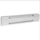 Stelpro Brava B0501W electric baseboard heater showing white steel housing and heating openings