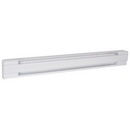 Stelpro Brava B1001W electric baseboard heater showing internal heating element and airflow openings