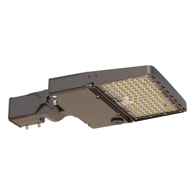 Votatec HD-SB05 150W CCT and power adjustable LED area light with photocell and LED optics