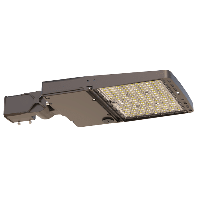 Votatec HD-SB05 300W CCT and power adjustable LED area light with photocell and LED optics