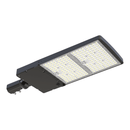 Angled front view of Votatec HD-SB05A 300W LED area light with T5 T4 T3 beam adjustment and photocell
