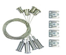 Suspension cable kit accessory for Votatec 2x2 LED panel sold separately